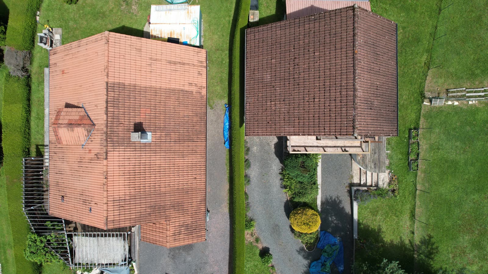Toiture d'un particulier, Vosges (88) — avant intervention