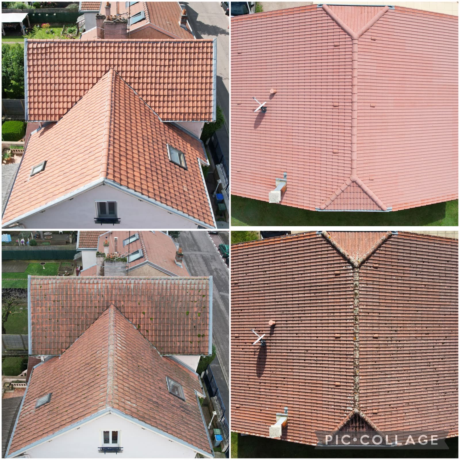 Nettoyage de toiture