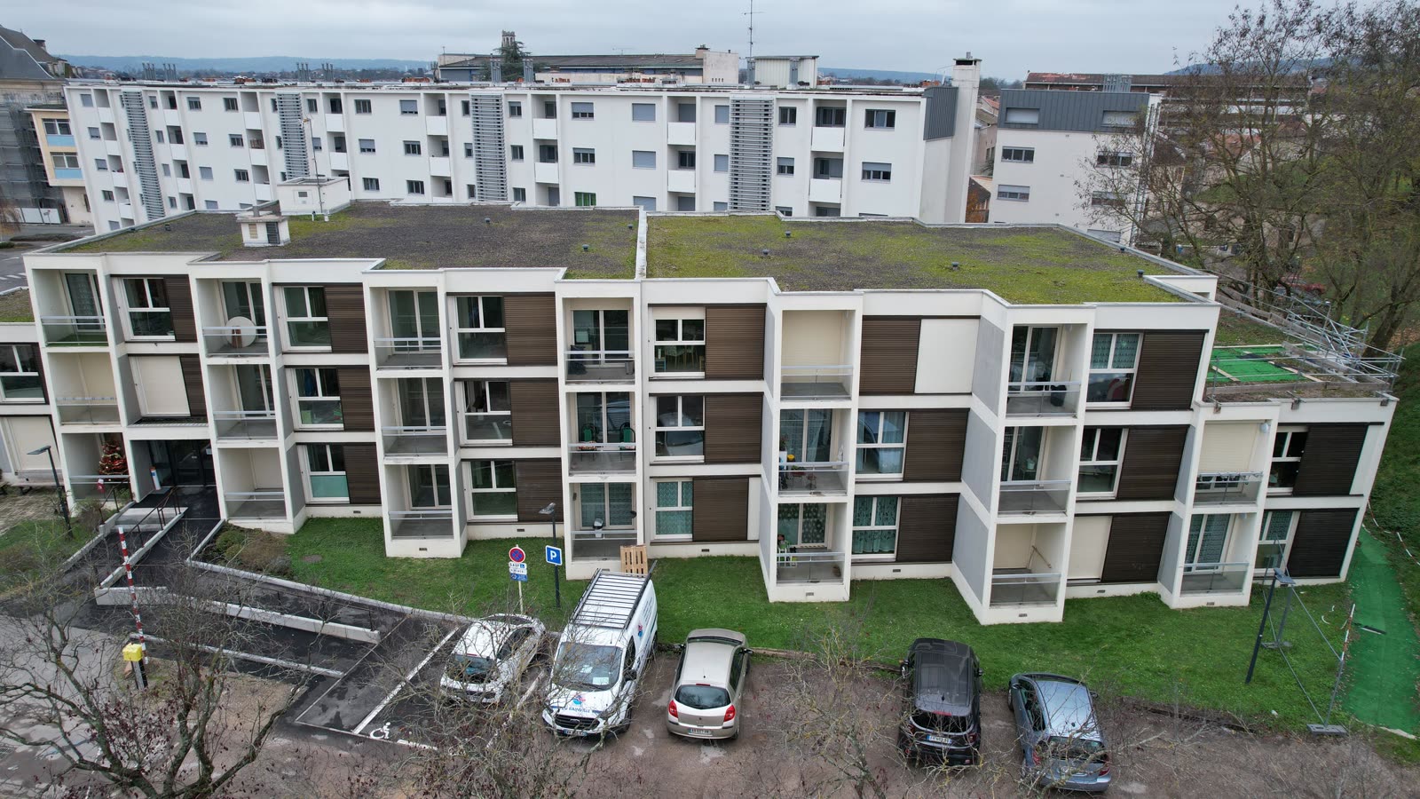 Façades pour Toul Habitat, Toul (54) — après intervention