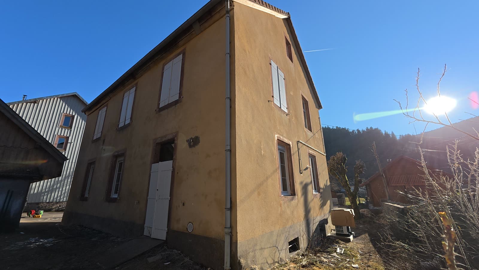 Façades, Plainfaing (88) — après intervention